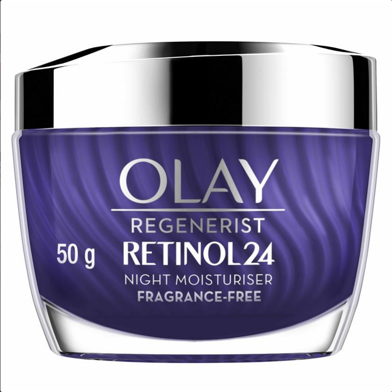 Olay Regenerist Retinol 24 Night Moisturiser Fragrance Free 50g
