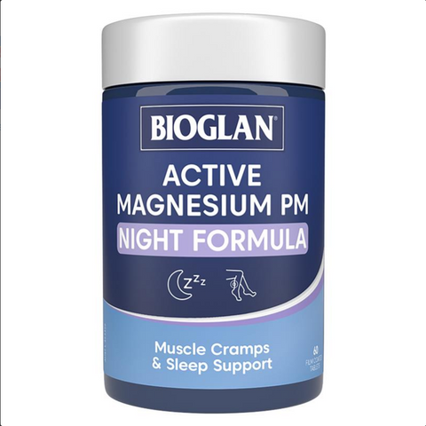Bioglan Active Magnesium PM 60 Tablets