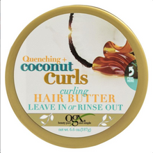 Load image into Gallery viewer, OGX Coconut Curls Curling Hair Butter 187g