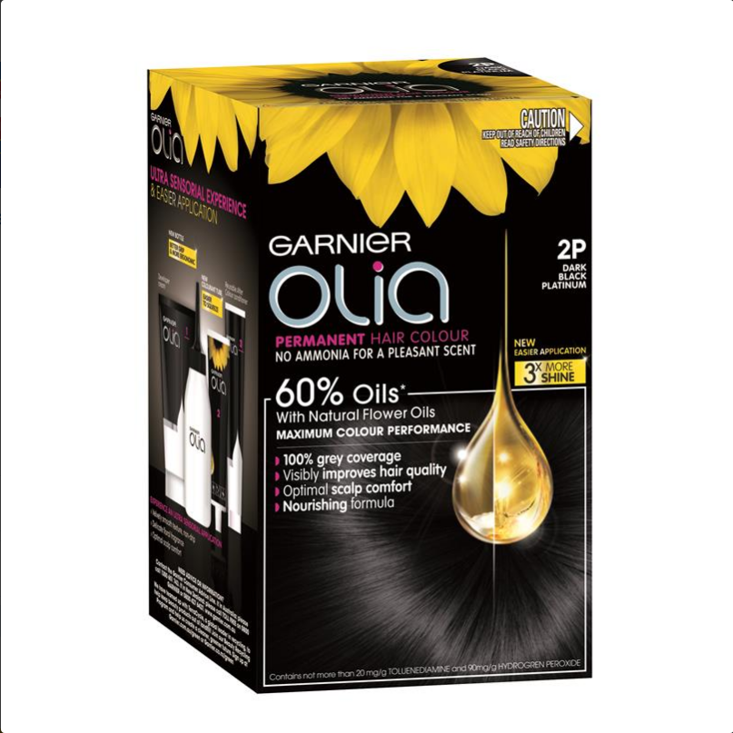 Garnier Olia 2P Dark Black Platinum