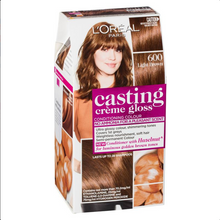 Load image into Gallery viewer, L&#39;Oreal Paris Casting Creme Gloss Semi-Permanent Hair Colour - 600 Light Brown (Ammonia free)