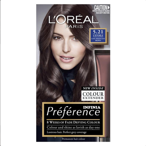 L'Oreal Paris Preference Florence 5.21 Cool Iridescent Light Brown