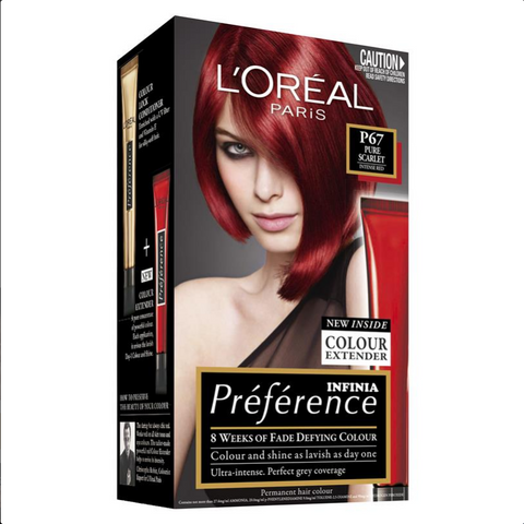 L'Oreal Paris Preference London P67 Very Intense Red