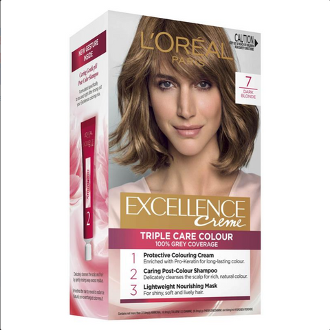 L'Oreal Excellence Creme 7 Dark Blonde Hair Colour