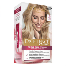 Load image into Gallery viewer, L&#39;Oreal Excellence Creme 9 Light Blonde Hair Colour