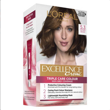 Load image into Gallery viewer, L&#39;Oreal Excellence Creme 5.3 Golden Brown Hair Colour