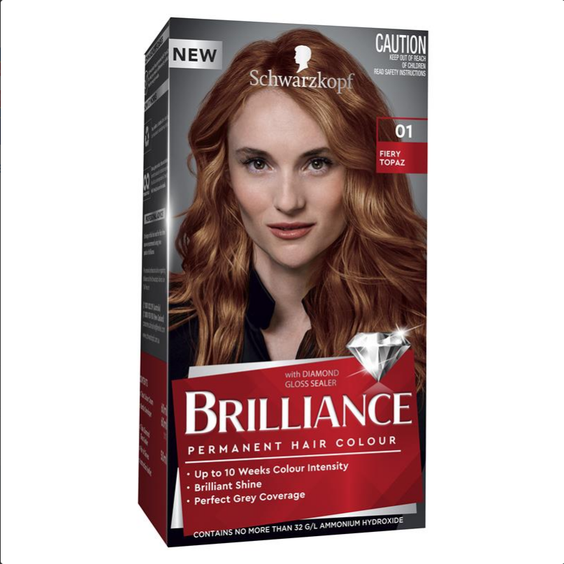 Schwarzkopf Brilliance 01 Fiery Topaz