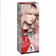 Load image into Gallery viewer, Schwarzkopf Live Colour Metallic Rose Gold