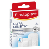 Elastoplast Ultra Sensitive Silicone Soft Strips 8 Pack