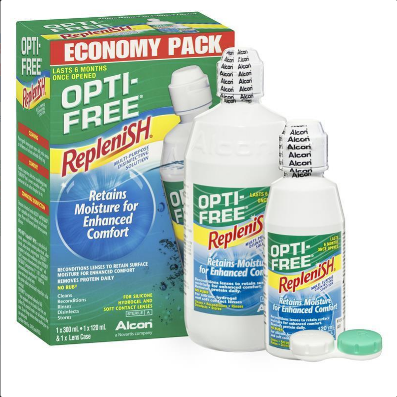 Opti Free Replenish Economy Pack 300mL + 120mL