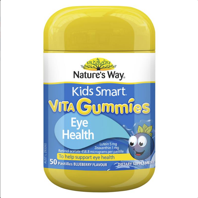 Nature's Way Kids Smart Vita Gummies Blue Light Eye Defence 50 Pastilles