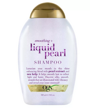 Load image into Gallery viewer, OGX Smoothing + Liquid Pearl Shampoo 385mL
