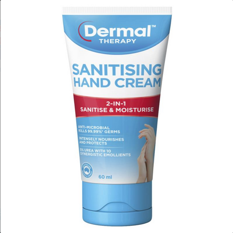 Dermal Therapy Sanitising Hand Cream 60mL