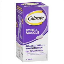 Load image into Gallery viewer, Caltrate Bone and Muscle 60 Tablets