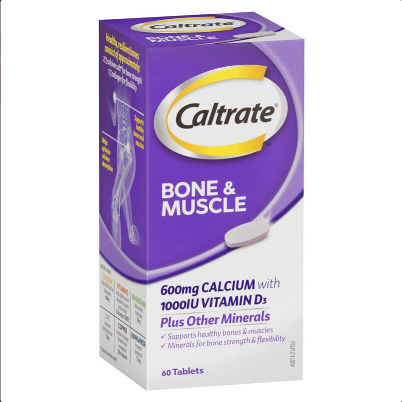 Caltrate Bone and Muscle 60 Tablets