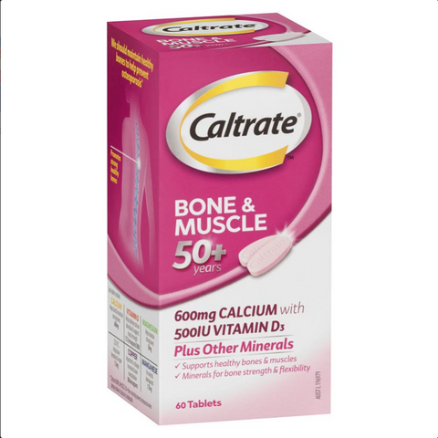 Caltrate Bone & Muscle 50+ 60 Tablets