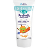 Henry Blooms Kids Probiotic Toothpaste Organic Orange 50g