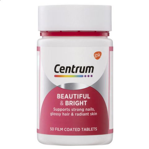 Centrum Beautiful & Bright 50 Tablets