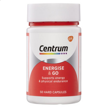 Load image into Gallery viewer, Centrum Energise &amp; Go 50 Capsules