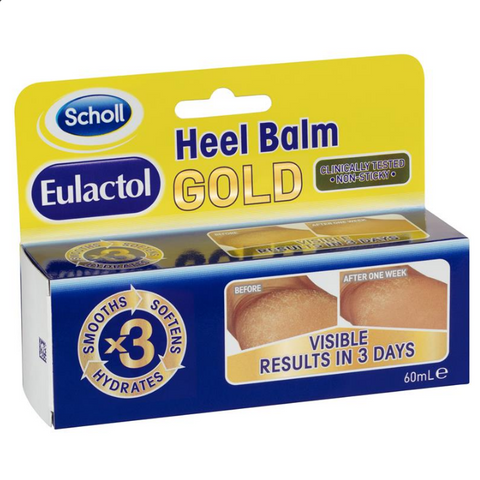 Scholl Eulactol Heel Balm Gold 60mL