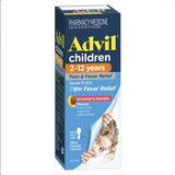 Advil Children 2 - 12 Years Pain & Fever Suspension 200mL (Limit ONE per Order)