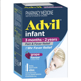 Advil Infant 3 Months - 2 Years Pain & Fever Drops 40mL (Limit ONE per Order)