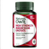 Nature's Own High Strength Magnesium Orotate 800mg 60 Capsules
