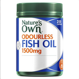 Nature's Own Omega 3 Odourless Fish Oil 1500mg 200 Capsules