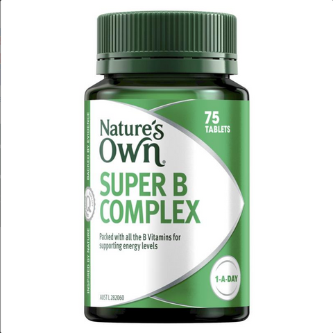 Nature's Own Super B Complex - Vitamin B - 75 Tablets