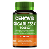 Cenovis Sugarless C 500mg - Chewable Vitamin C - 100 Tablets
