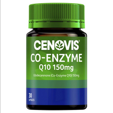 Load image into Gallery viewer, Cenovis CoEnzyme Q10 150mg - CoQ10 - 30 Capsules