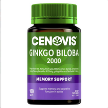 Load image into Gallery viewer, Cenovis Ginkgo Biloba 2000 100 Tablets