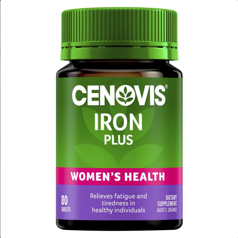 Cenovis Iron Plus 80 Tablets