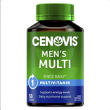Cenovis Men's Multi - Once-Daily Multivitamin - 50 Capsules