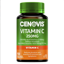 Load image into Gallery viewer, Cenovis Vitamin C 250mg 150 Tablets