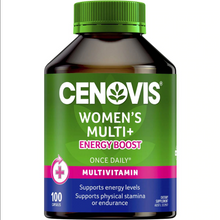 Load image into Gallery viewer, Cenovis Women&#39;s Multi + Energy Boost - Once-Daily Multivitamin - 100 Capsules