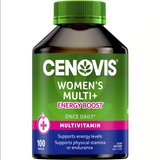 Cenovis Women's Multi + Energy Boost - Once-Daily Multivitamin - 100 Capsules