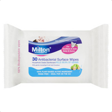 Load image into Gallery viewer, Milton Antibacterial Surface Wipes 30 Pack
