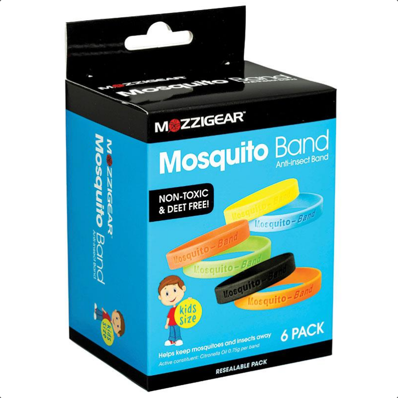 Mozzigear Mosquito Band Kids 6 Pack
