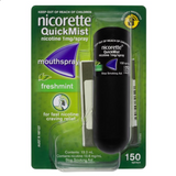 Nicorette Quit Smoking QuickMist Mouth Spray Freshmint 150 Sprays (13.2mL x 1)