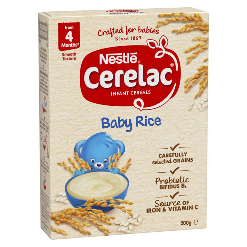 Cerelac Infant Cereal Baby Rice 200g