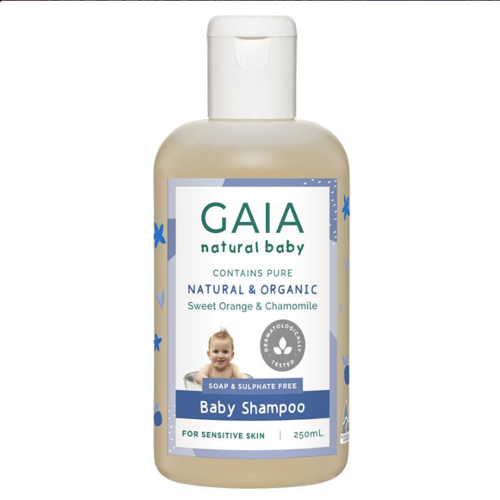 Gaia Natural Baby Shampoo 250mL