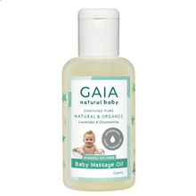 Load image into Gallery viewer, Gaia Natural Baby Massage Oil 125mL