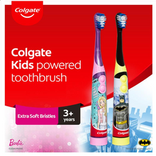 Load image into Gallery viewer, Colgate Toothbrush Kids Sonic Battery Batman &amp; Barbie - Assorted