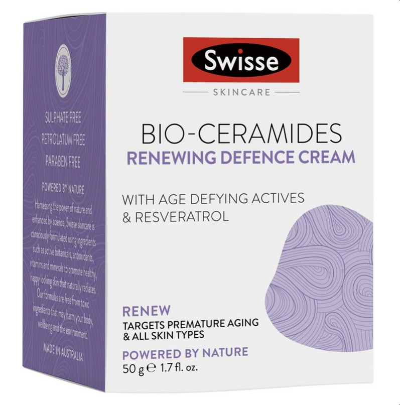 Swisse Skincare Bio Ceramide Renewing Defence Cream 50g