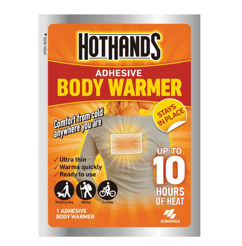 Hot Hands Body Warmer Adhesive 1 Piece