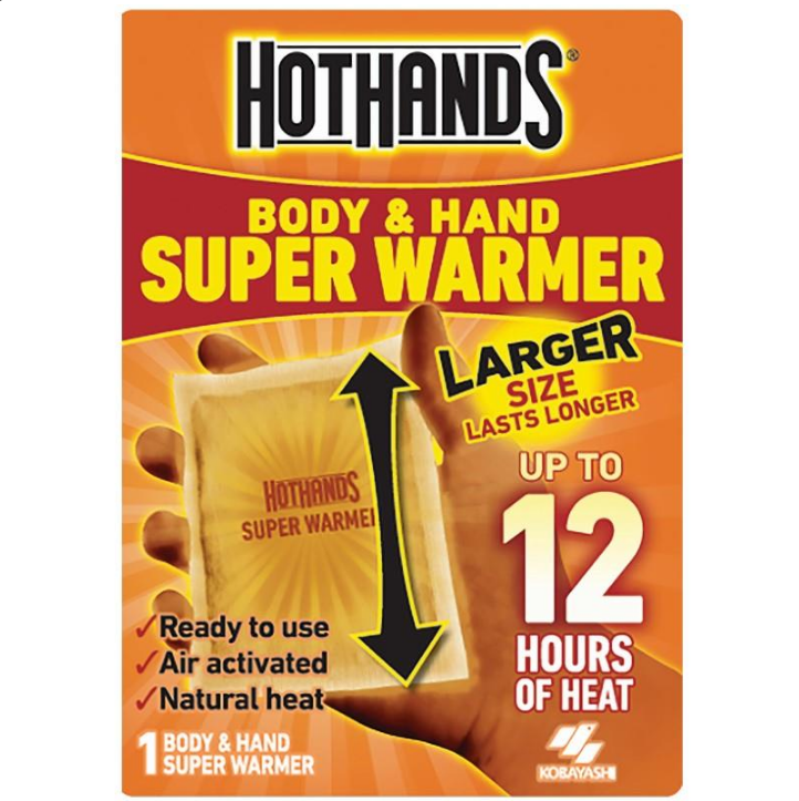 Hot Hands Super Warmer 1 Piece