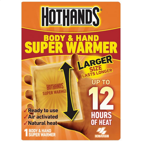 Hot Hands Super Warmer 1 Piece
