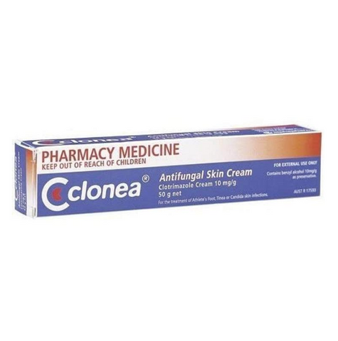 Clonea Antifungal Skin Cream 50g (Limit ONE per Order)