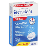 Steradent Active Plus Denture Cleansing 48 Tablets